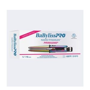 BaBylissPRO Limited Edition Iridescent Nano Titanium Prima 2000 3/4” Mini Iron
